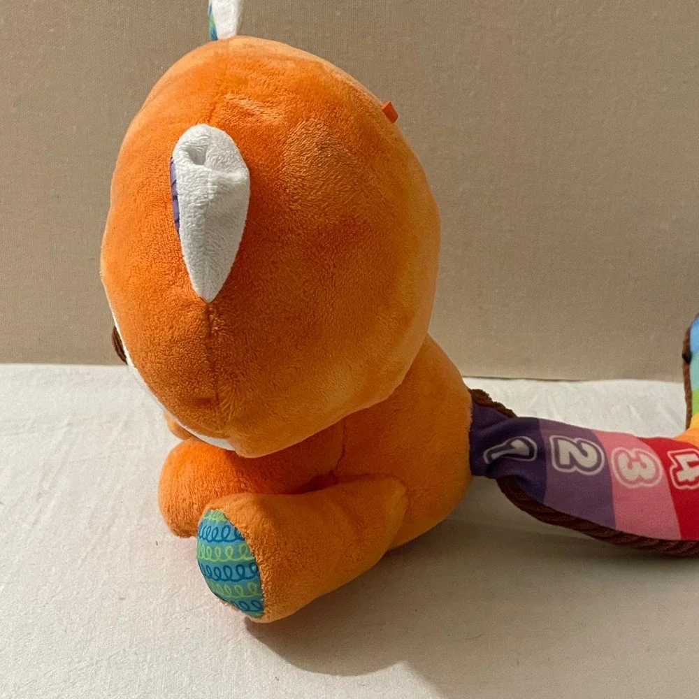 LeapFrog Colorful Counting Red Panda Orange Musical Learning Plush Toy 80-612100